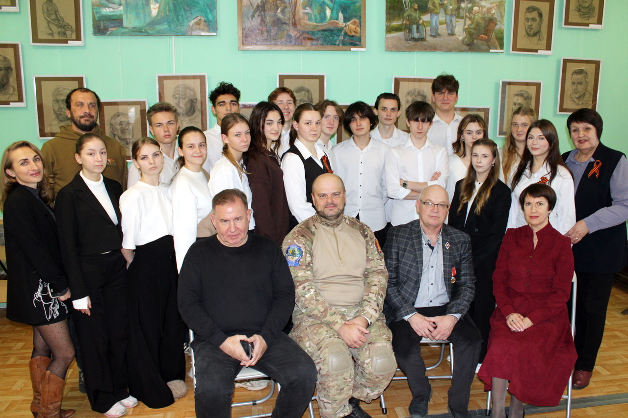 Открытие выставки «Опалённые войной»