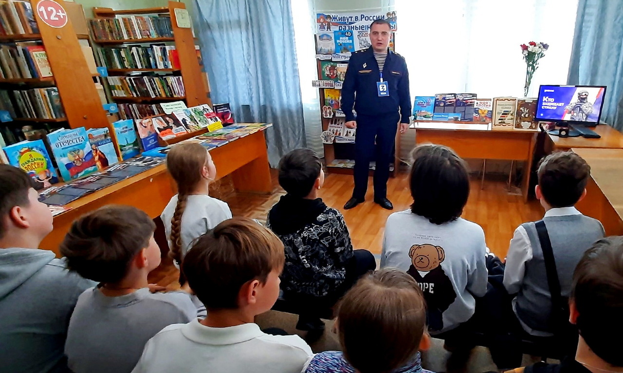 Встреча с участником Специальной военной операции