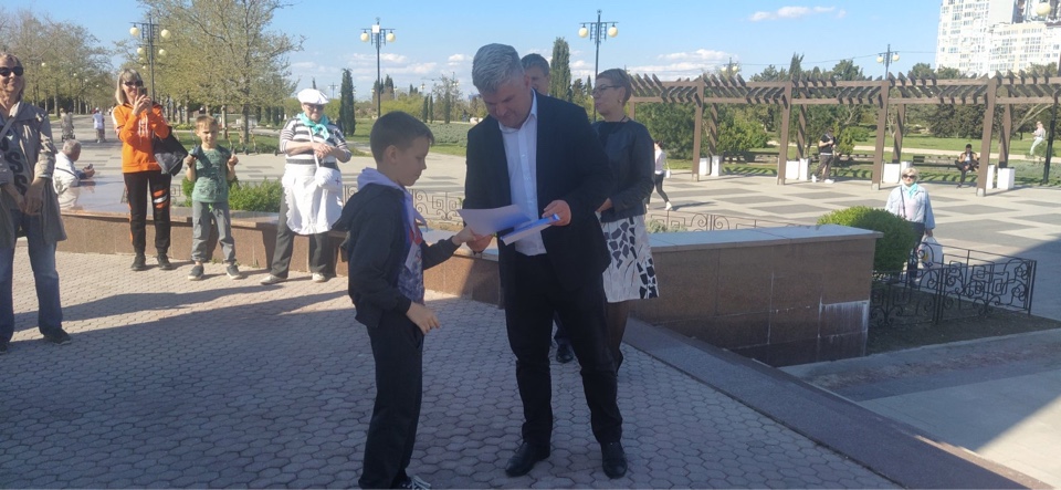 В Севастополе прошёл городской патриотический квест