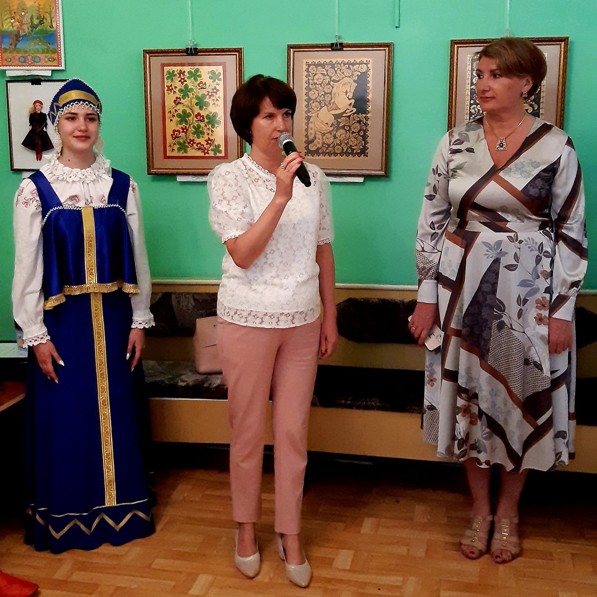 Открытие выставки «Палитра художественных промыслов России»