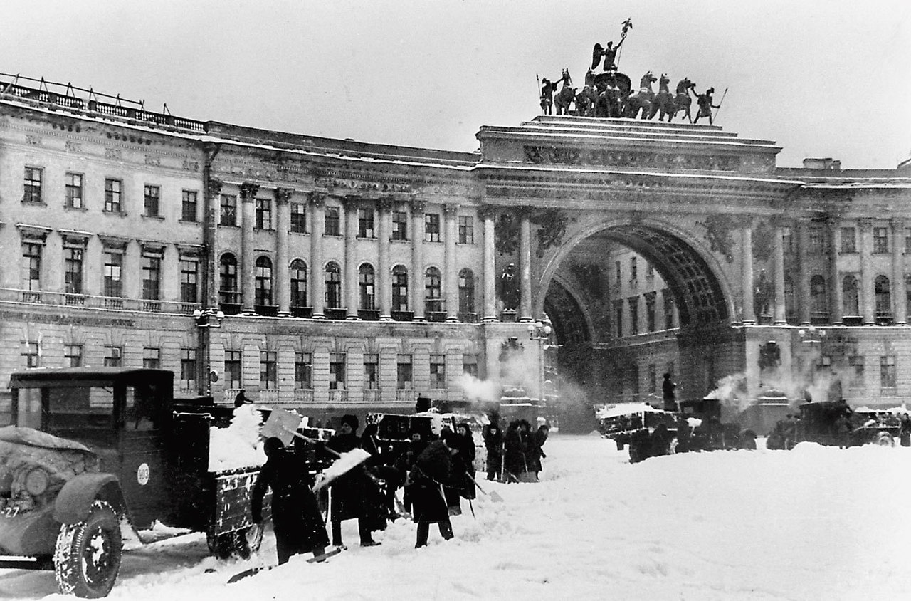 Великий подвиг Ленинграда