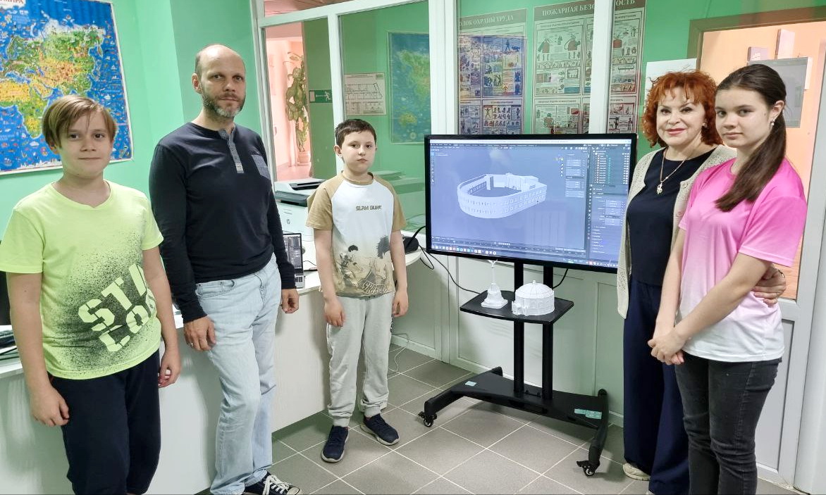 Продолжаются мастер-классы по 3D-моделированию